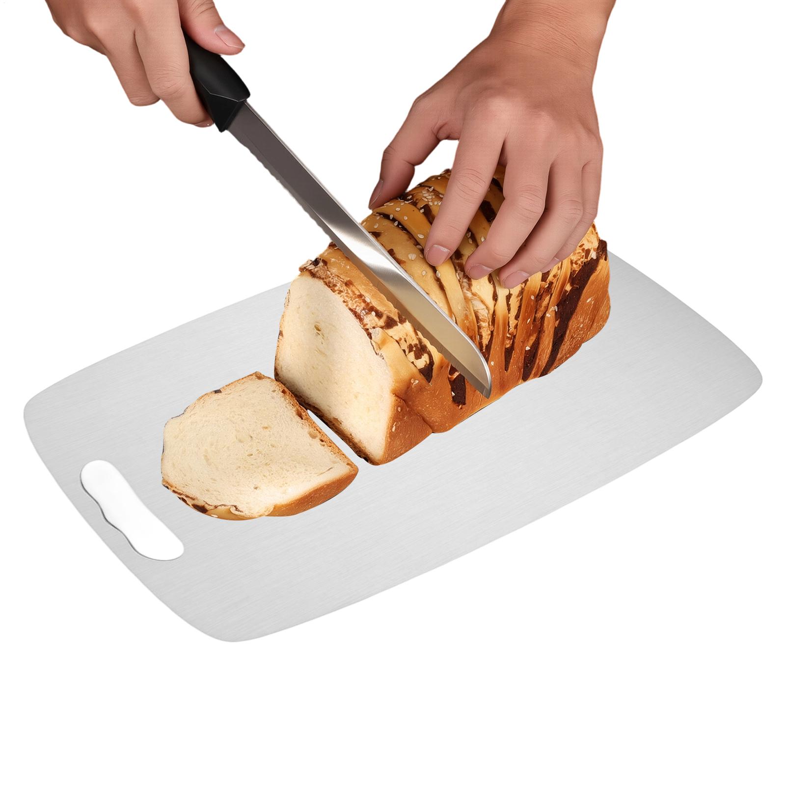 Meal Prep For Cutting - 1,2 mm dikte roestvrijstalen snijplank dubbelzijdig