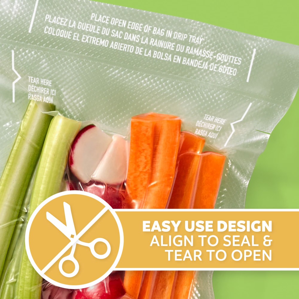 FoodSaver Pint Vacuümzakken, 2 - Meal Prep Vacuum Seal recensie en prijs