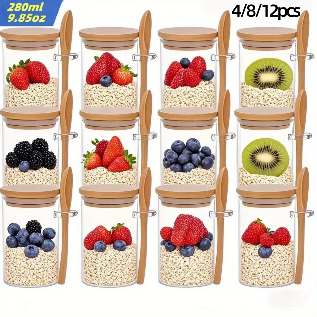 4/8/12 stuks, ontbijtbakjes va - Meal Prep Yogurt Containers recensie en prijs