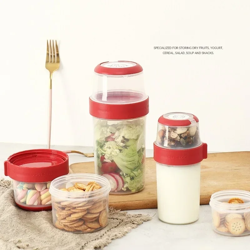 Dubbellaags Verzegelde Gecompa - Meal Prep Yogurt Containers recensie en prijs