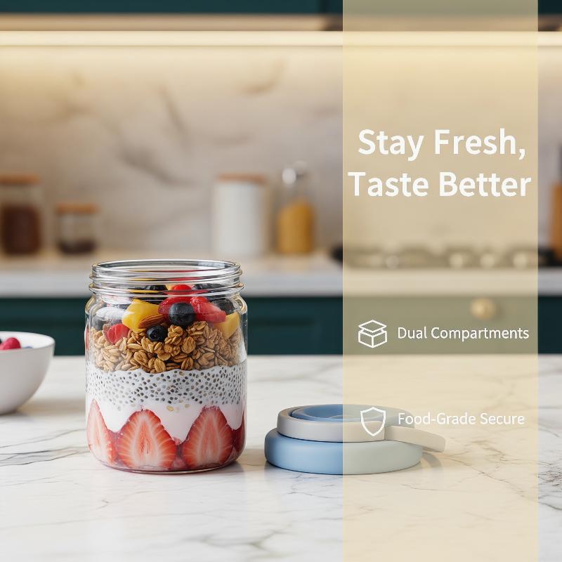 [E] Ontbijtbakje Draagbare hav - Meal Prep Yogurt Containers recensie en prijs