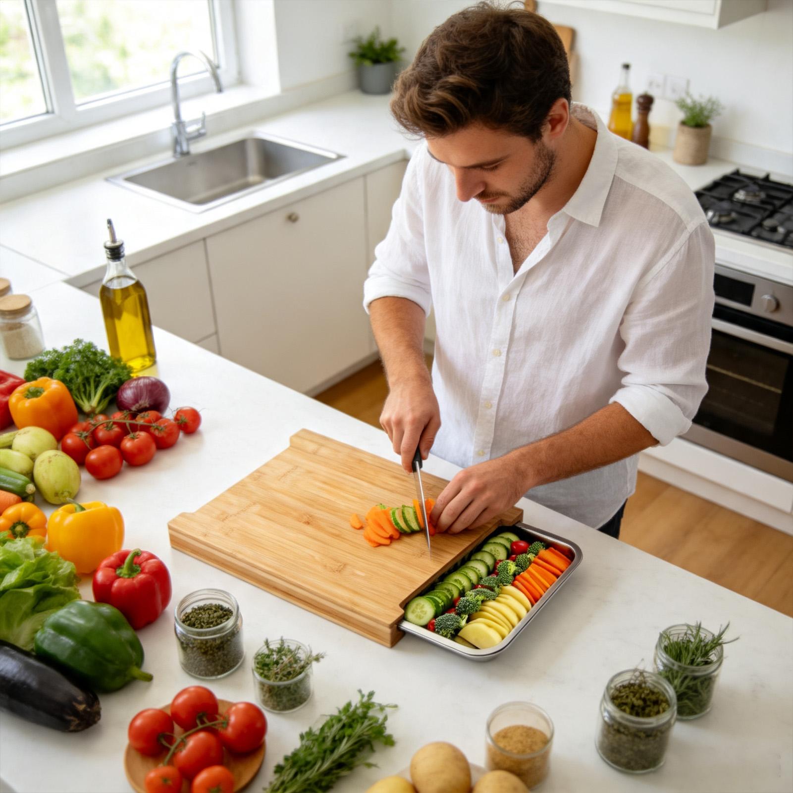 Houten snijplanken voor de keu - Meal Prep For Cutting recensie en prijs
