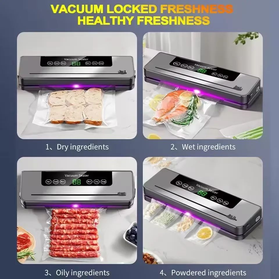Vacuümsluitmachine met 10-zakk - Meal Prep Vacuum Seal recensie en prijs