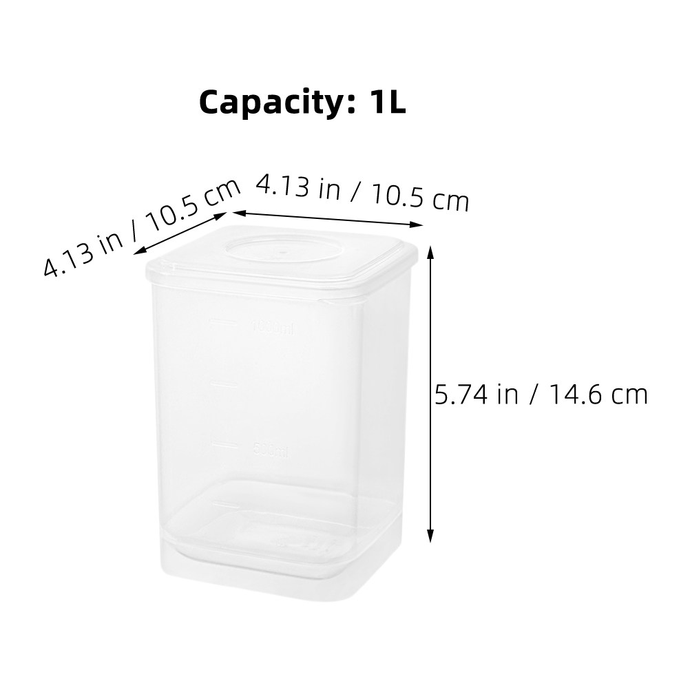 Plastic doorzichtige yoghurt b - Meal Prep Yogurt Containers recensie en prijs