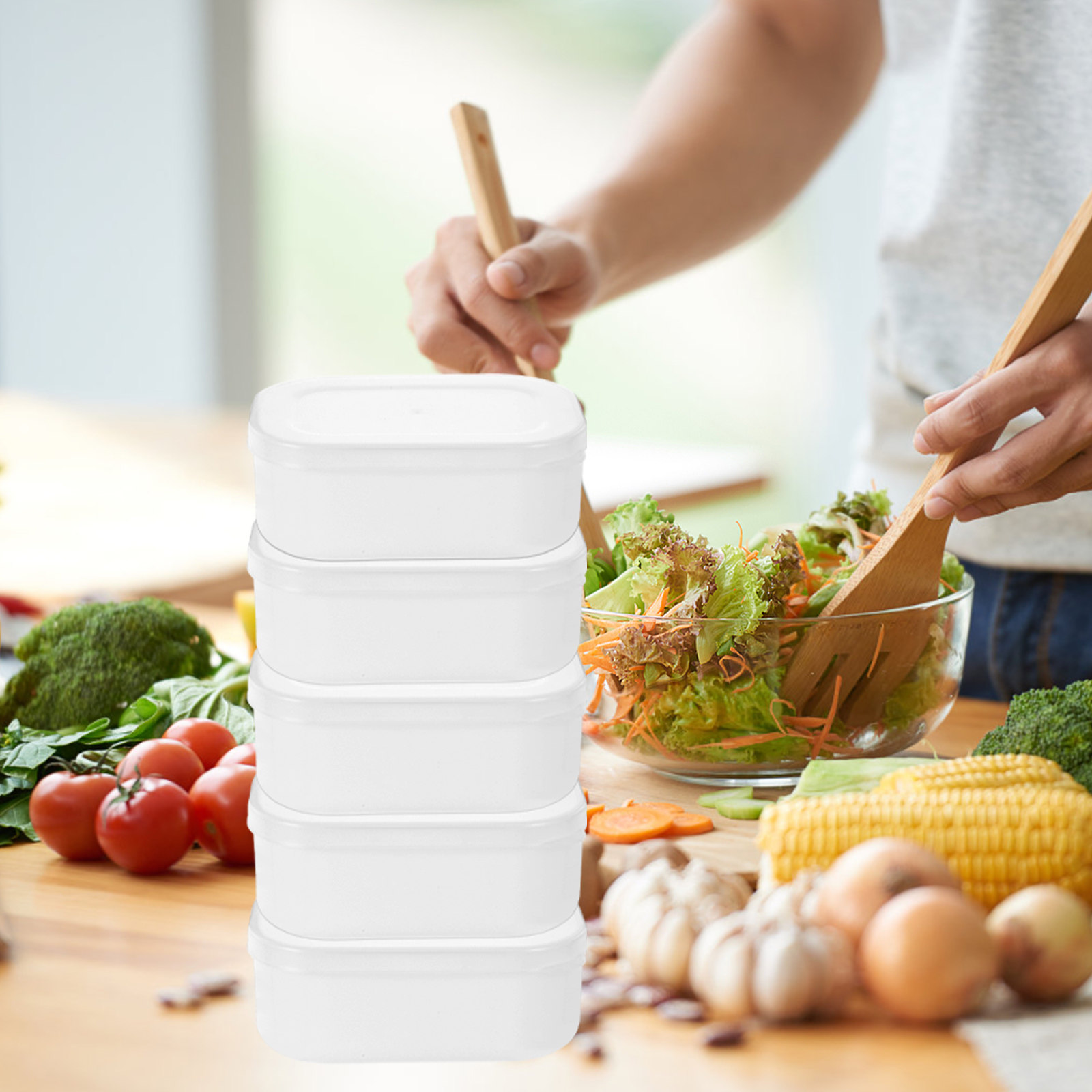 5 stuks rijstkorrelportie opbe - Meal Prep Healthy Lunch recensie en prijs