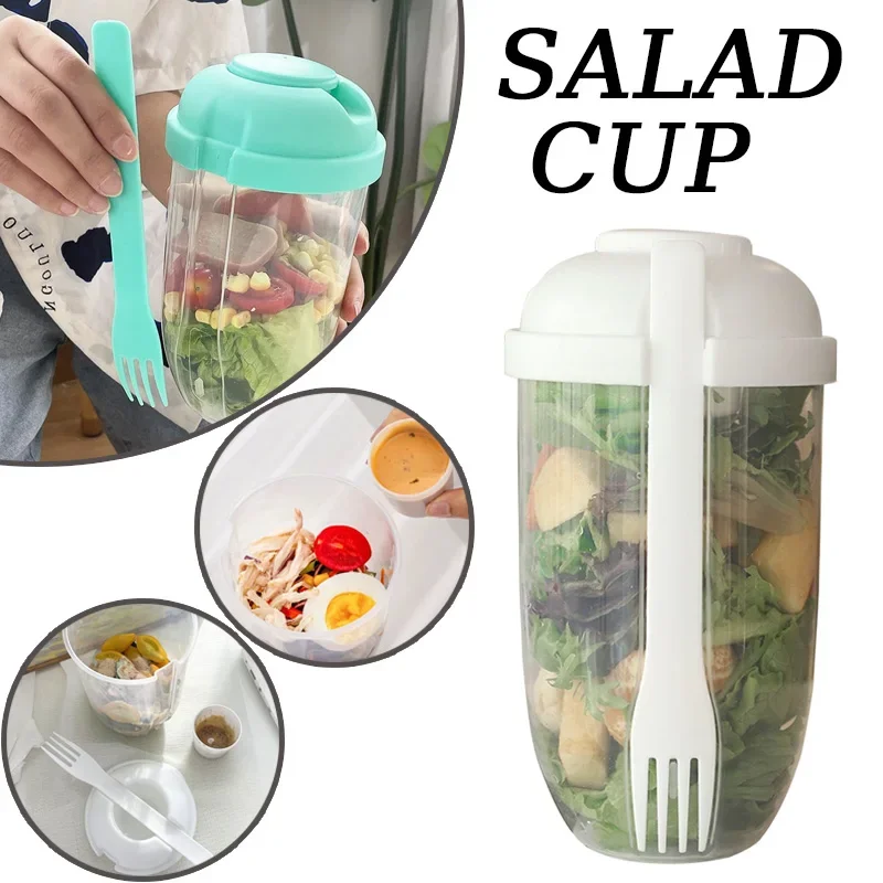 Draagbare saladekom met deksel - Meal Prep Yogurt Containers recensie en prijs