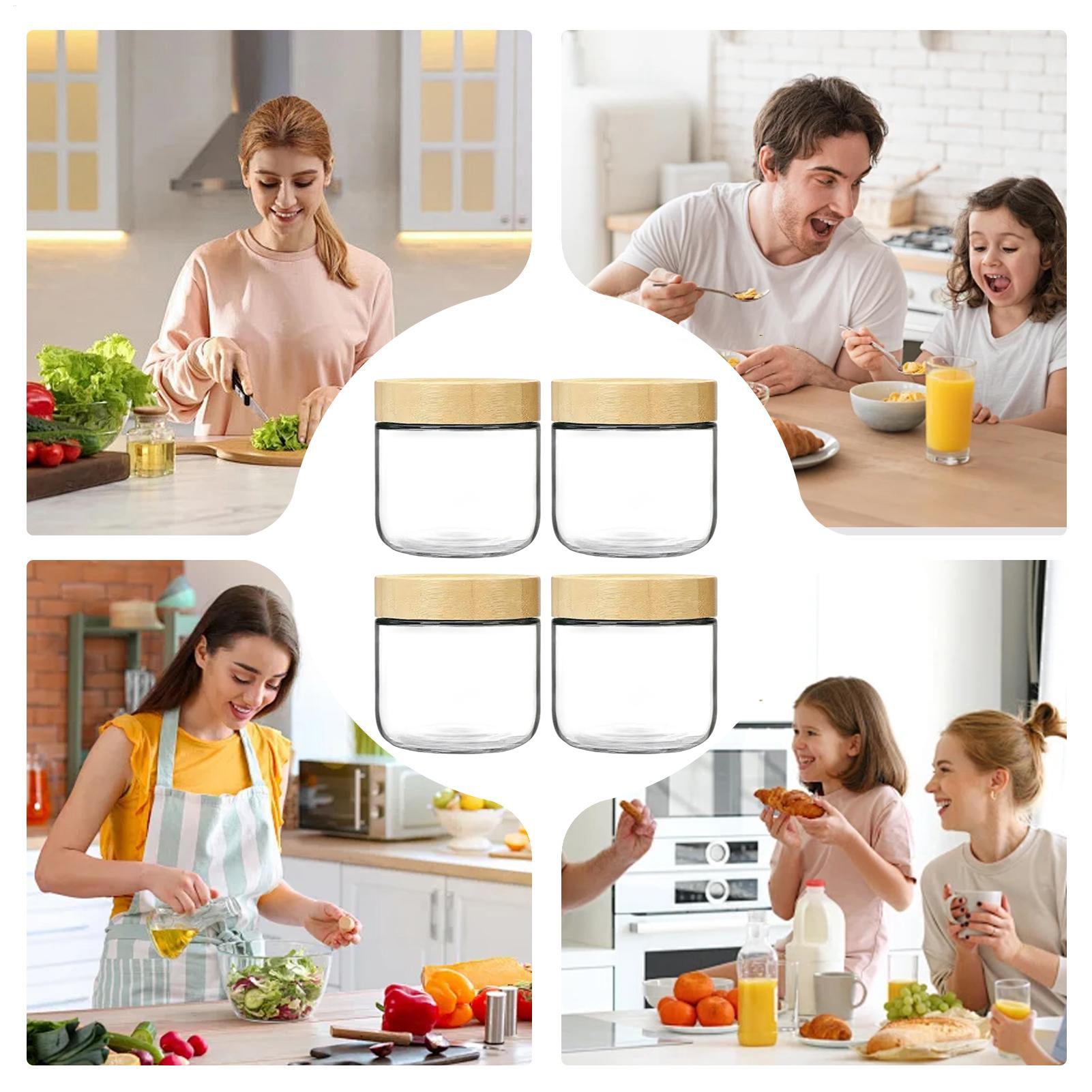 Overnight Oats Pot 4 x 300ml S - Meal Prep Yogurt Containers recensie en prijs