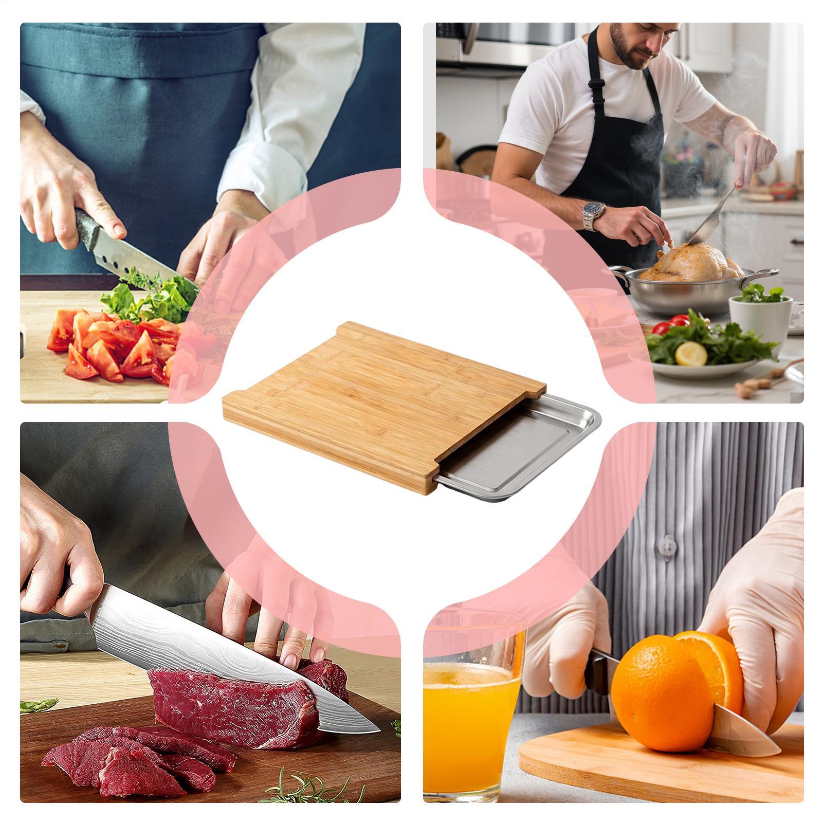 Houten snijplank, antislip, vo - Meal Prep For Cutting recensie en prijs