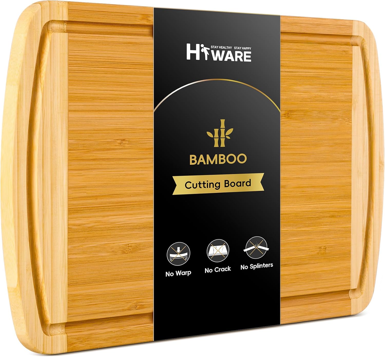 Groot bamboe snijplank voor ke - Meal Prep Juice recensie en prijs