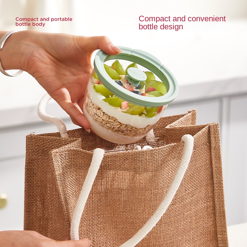 Glazen Overnight Oats-containe - Meal Prep Yogurt Containers recensie en prijs