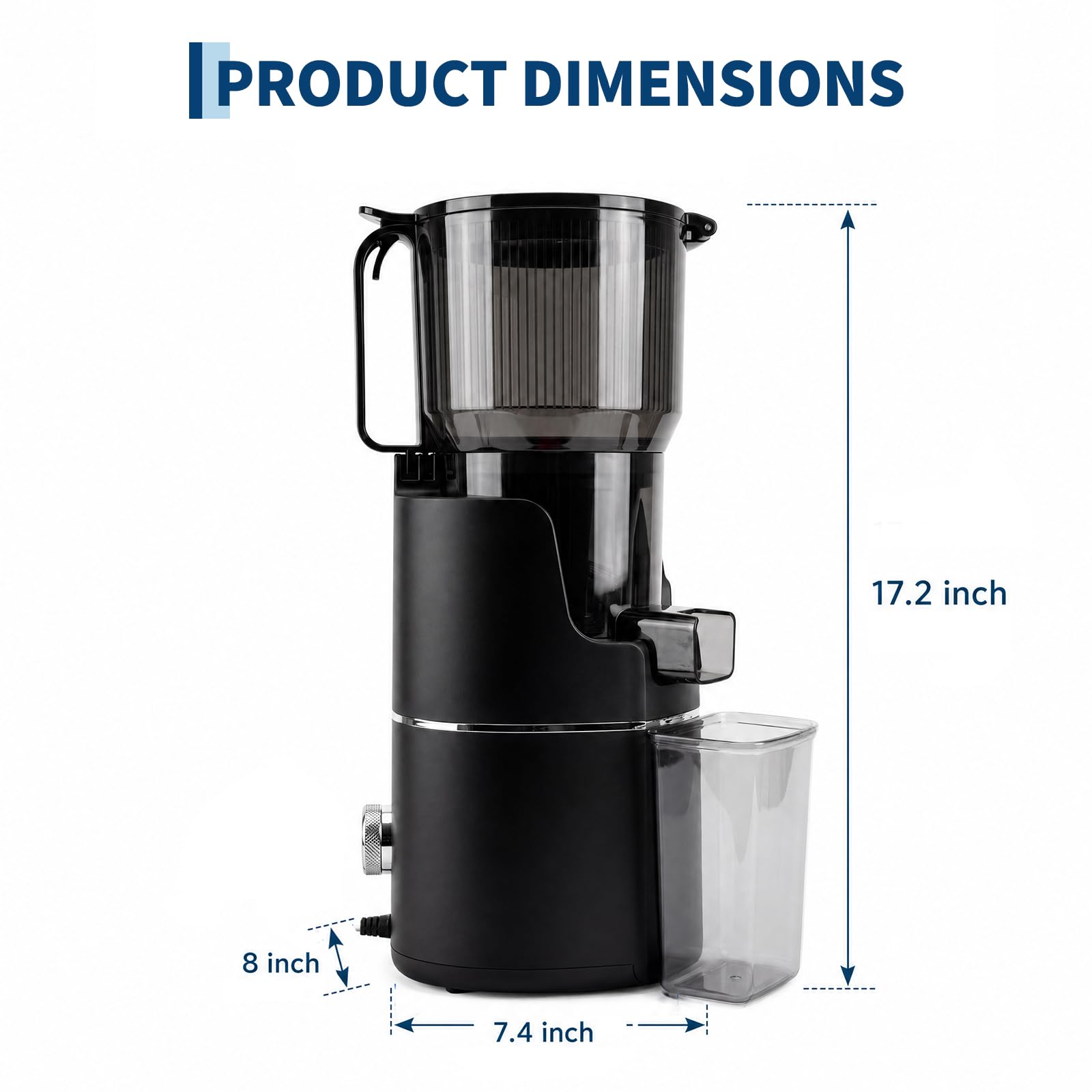 Koudpers-sapcentrifuges, makke - Meal Prep Juice recensie en prijs