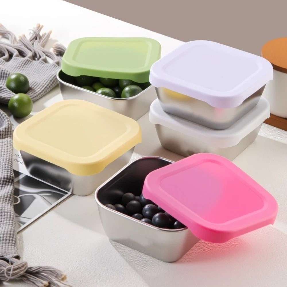 Siliconen deksel roestvrijstal - Meal Prep Healthy Lunch recensie en prijs